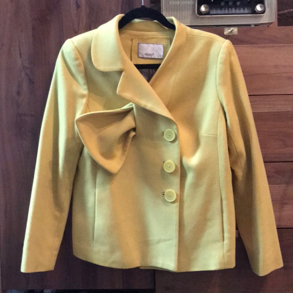 Be Ms Maisel - Yellow Mint by Jodi Arnold Coat!